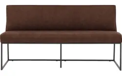 Goossens excellent eetkamerbank tom bruin micro leer - 8213171-01