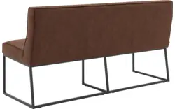 Goossens excellent eetkamerbank tom bruin micro leer - 8213171-01