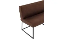 Goossens excellent eetkamerbank tom bruin micro leer - 8213171-01