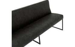 Goossens excellent eetkamerbank tom grijs micro leer - 8213172-01