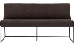 Goossens excellent eetkamerbank tom bruin micro leer - 8213173-01