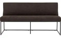 Goossens excellent eetkamerbank tom bruin micro leer - 8213173-01