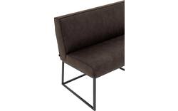 Goossens excellent eetkamerbank tom bruin micro leer - 8213173-01
