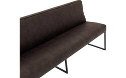 Goossens excellent eetkamerbank tom bruin micro leer - 8213173-01