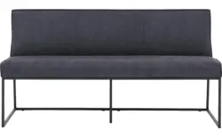 Goossens excellent eetkamerbank tom blauw micro leer - 8213174-01