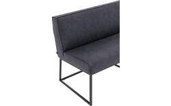 Goossens excellent eetkamerbank tom blauw micro leer - 8213174-01