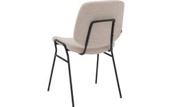 Goossens eetkamerstoel hjalmar beige stof - 8213331-01