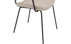Goossens eetkamerstoel hjalmar beige stof - 8213334-01 2