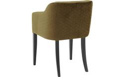 Goossens eetkamerstoel peda groen stof - 8213351-03