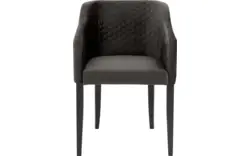 Goossens eetkamerstoel peda grijs stof - 8213352-02