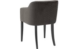 Goossens eetkamerstoel peda grijs stof - 8213352-02
