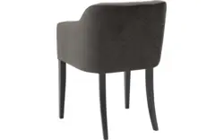 Goossens eetkamerstoel peda grijs stof - 8213352-02