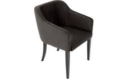 Goossens eetkamerstoel peda grijs stof - 8213352-02