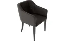 Goossens eetkamerstoel peda grijs stof - 8213352-02