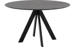 Goossens excellent eettafel uniek zwart eiken - 8213355-01