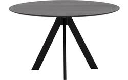 Goossens excellent eettafel uniek zwart eiken - 8213355-02