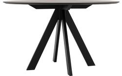 Goossens excellent eettafel uniek zwart eiken - 8213355-01