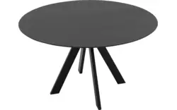 Goossens excellent eettafel uniek zwart eiken - 8213355-01