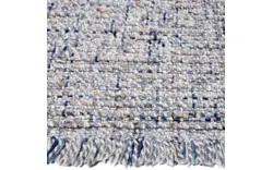 Goossens eco vloerkleed paum blauw wol - 8213379-02