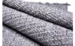 Goossens eco vloerkleed paum blauw wol - 8213379-02