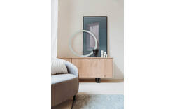 Goossens dressoir luuk onbewerkt eiken - 8213479-01