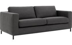 Goossens zitbank maxima grijs micro leer - 8213493-02