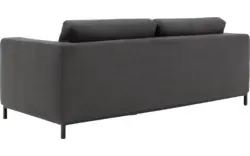 Goossens zitbank maxima grijs micro leer - 8213493-01
