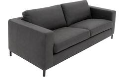 Goossens zitbank maxima grijs micro leer - 8213493-01