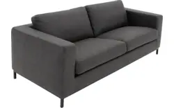 Goossens zitbank maxima grijs micro leer - 8213493-01
