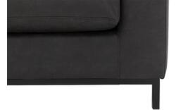 Goossens zitbank maxima grijs micro leer - 8213493-01