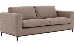 Goossens zitbank maxima bruin stof - 8213495-02