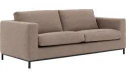 Goossens zitbank maxima bruin stof - 8213495-01