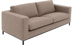 Goossens zitbank maxima bruin stof - 8213495-01