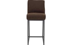Goossens excellent barstoel tom bruin leer - 8215128-01