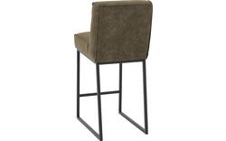 Goossens excellent barstoel tom groen leer - 8215129-01