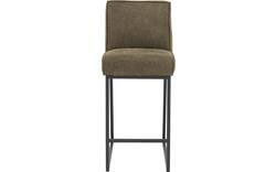 Goossens excellent barstoel tom groen leer - 8215129-01