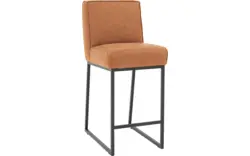 Goossens excellent barstoel tom bruin leer - 8215130-01