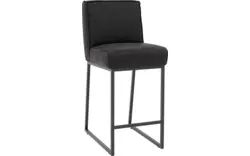 Leder buffalo superzwart