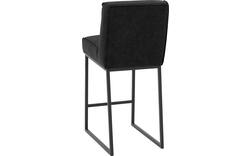 Goossens excellent barstoel tom zwart leer - 8215131-02