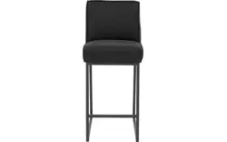 Goossens excellent barstoel tom zwart leer - 8215131-01