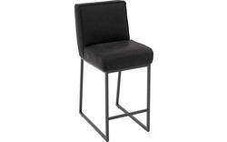 Goossens excellent barstoel tom zwart leer - 8215131-01
