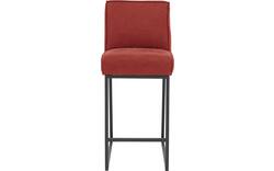 Goossens excellent barstoel tom rood leer - 8215132-01