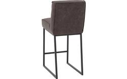 Goossens excellent barstoel tom bruin leer - 8215133-01