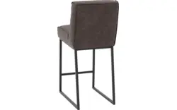 Goossens excellent barstoel tom bruin leer - 8215133-01