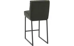 Goossens excellent barstoel tom groen leer - 8215134-01