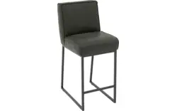 Goossens excellent barstoel tom groen leer - 8215134-01