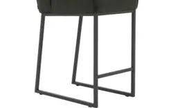 Goossens excellent barstoel tom groen leer - 8215134-01