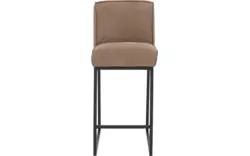 Goossens excellent barstoel tom bruin leer - 8215135-01