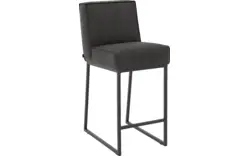 Goossens excellent barstoel tom grijs micro leer - 8215136-01