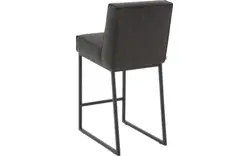 Goossens excellent barstoel tom grijs micro leer - 8215136-01